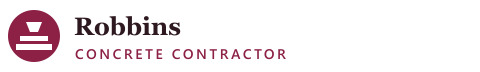 Robbins Concrete Contractor logo